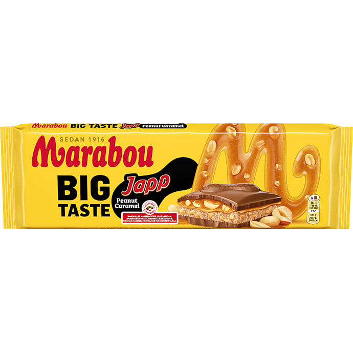 Big Taste Japp Peanut Caramel chokoladeplade