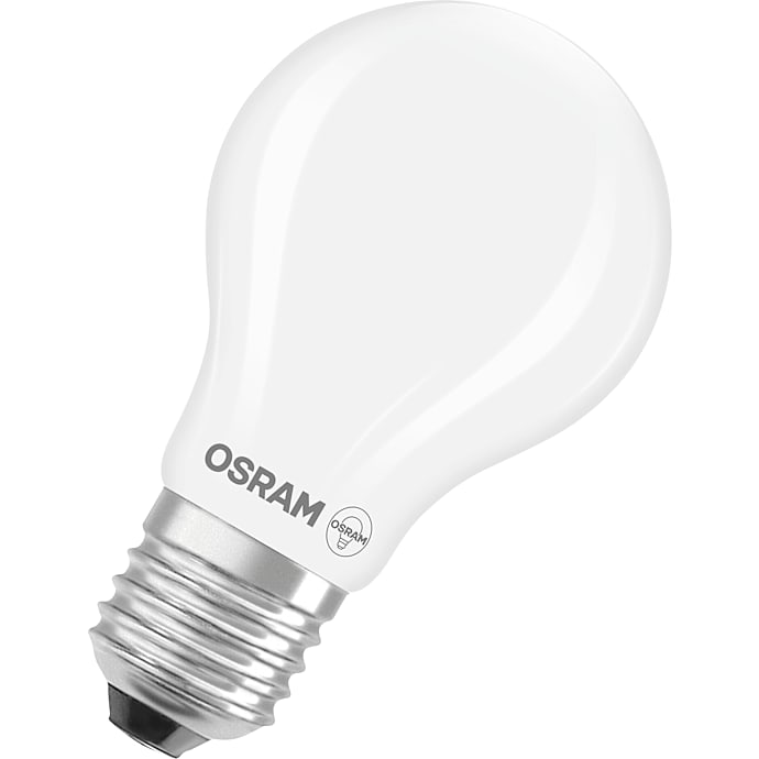 Osram LED Standardpære 3,4W 2-pak varmt hvidt lys