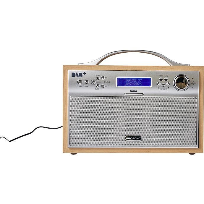 Prosonic DAB-400 radio DAB+/FM - træ