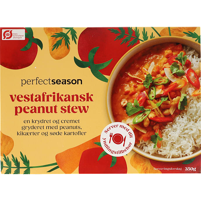 PerfectSeason Vestafrikansk Peanutstew Økologisk