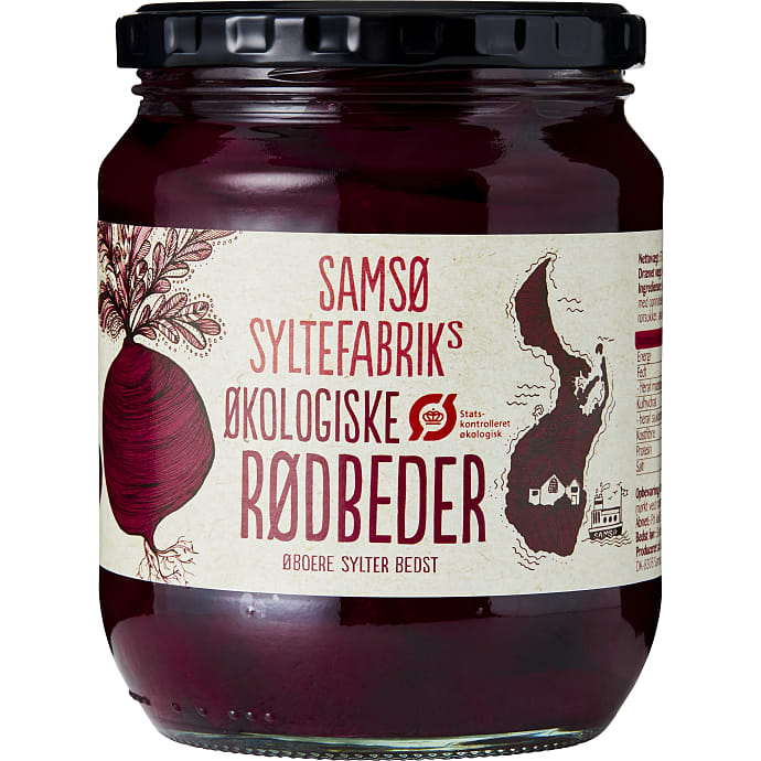 Syltede rødbeder øko