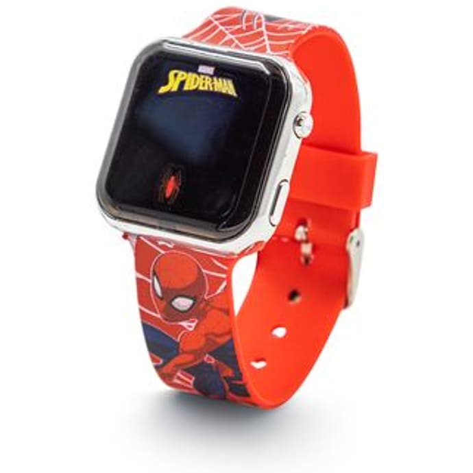 SPIDERMAN LED UR - RØD