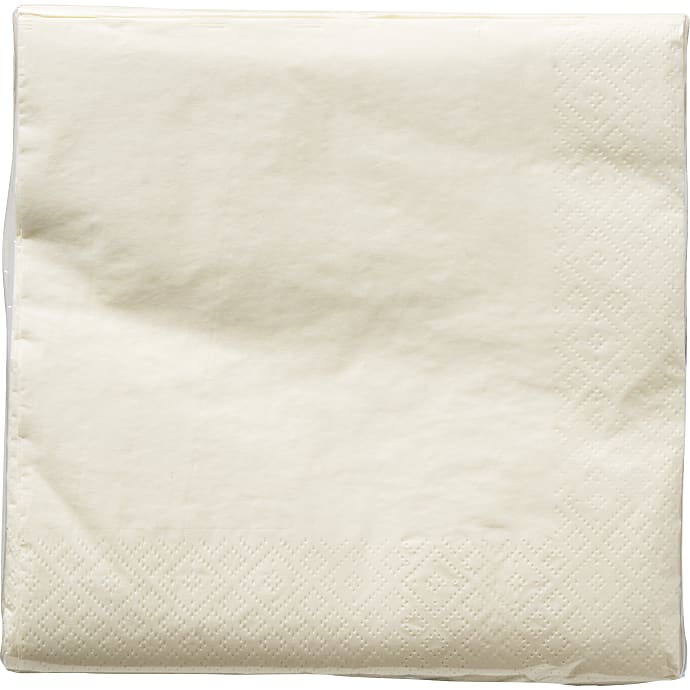 Servietter 20x20 cm sandfarvet