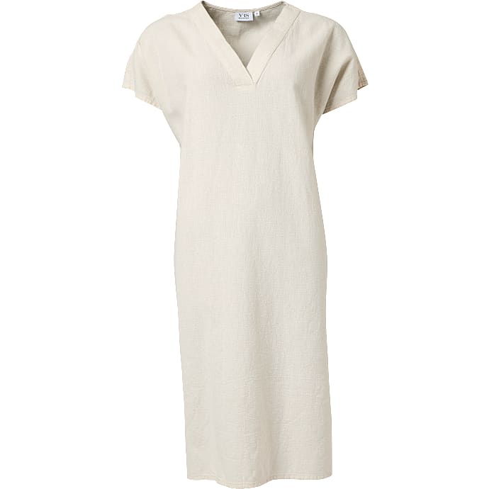 VRS dame kjole str. XL - beige 1 stk.