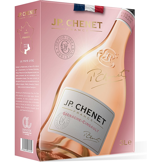 J.P. Chenet Grenache-Cinsault Rosé Bag in Box