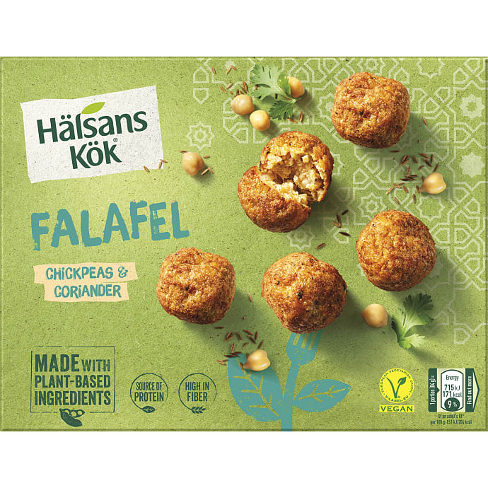 Falafler vegansk