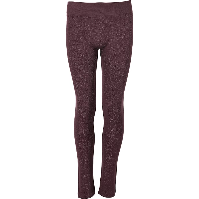 VRS børne termo leggings str. 146/152 - bordeaux