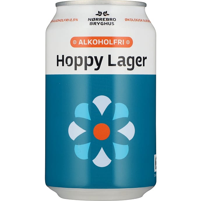Hoppy Lager alkoholfri øko