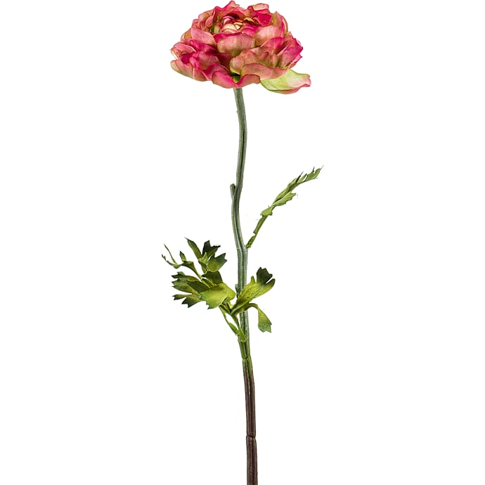 Kunstig blomsterstilk ranunkel