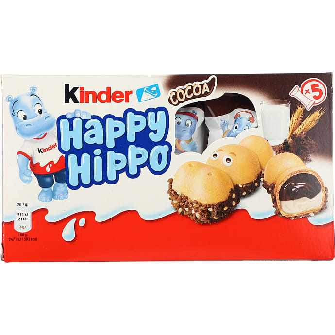 Kinder Happy Hippo 5-Pk