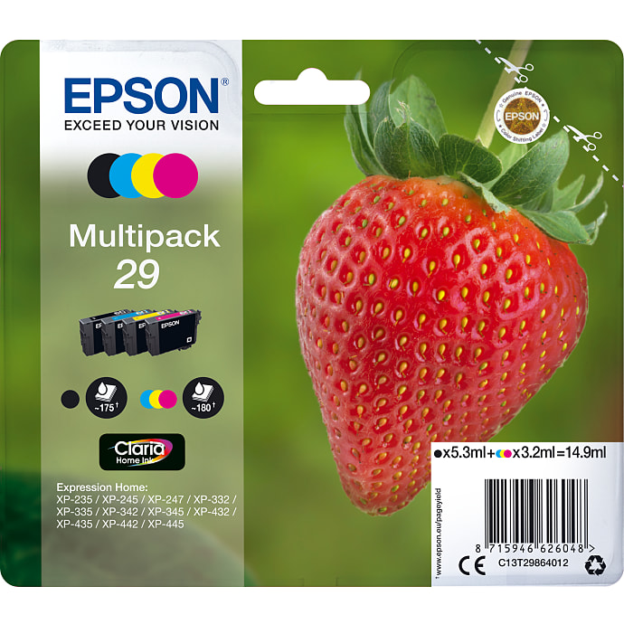 Epson 29 blækpatroner - sæt