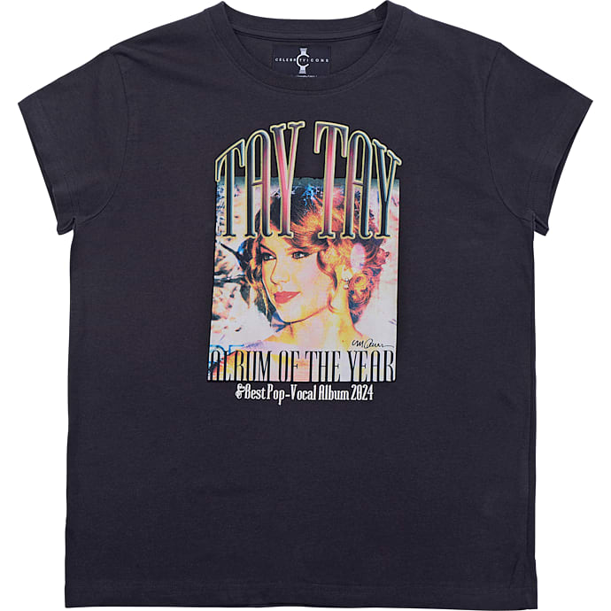 Taylor Swift T-shirt str. 170 - sort