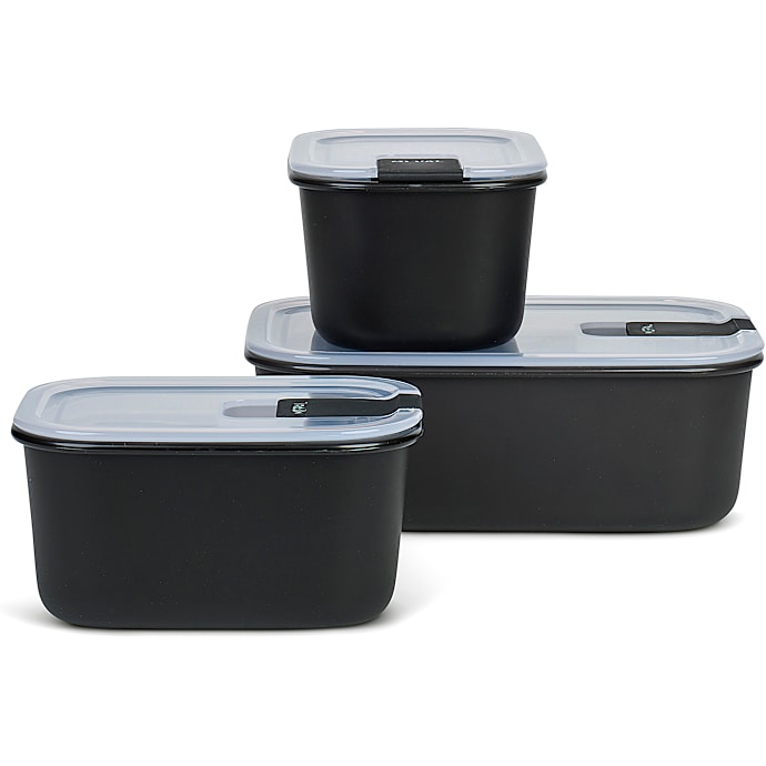 Mepal Easyclip madopbevaring sort 3-pak