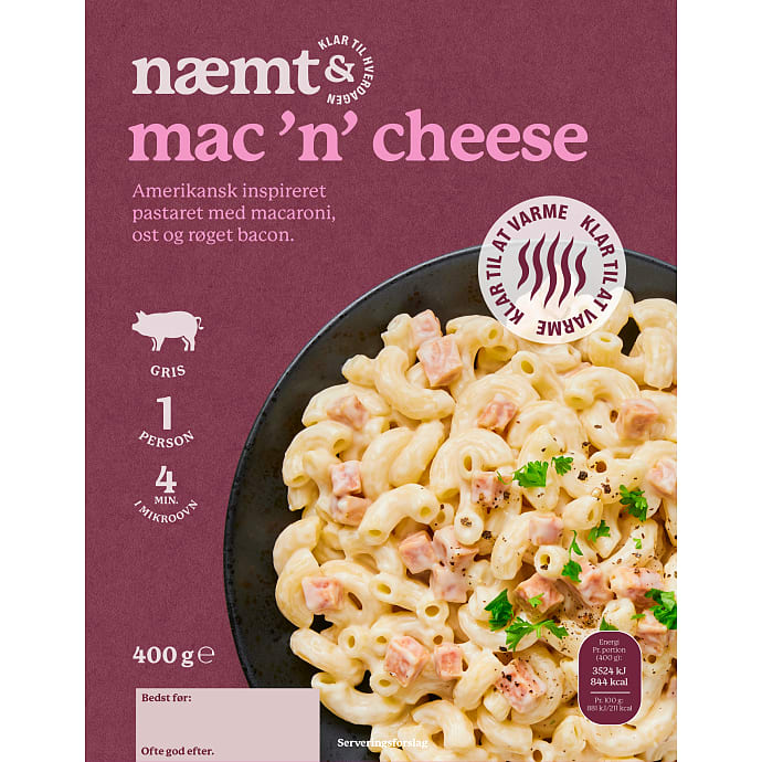 Næmt Mac 'n Cheese 400 g