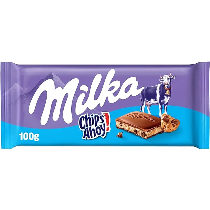 Milka Mælkechokolade m. cookies