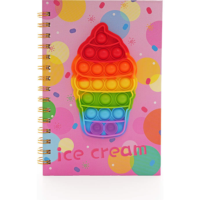 Danpen Junior Notesbog Pop It Ice Cream