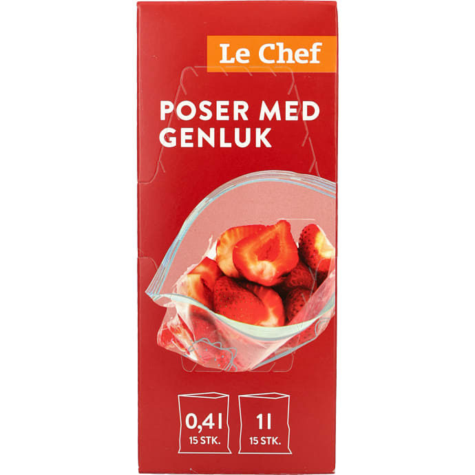 Le Chef Poser m. genluk 30 stk