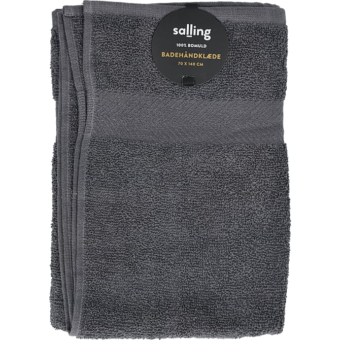 Salling håndklæde 70x140 cm - mørkegrå