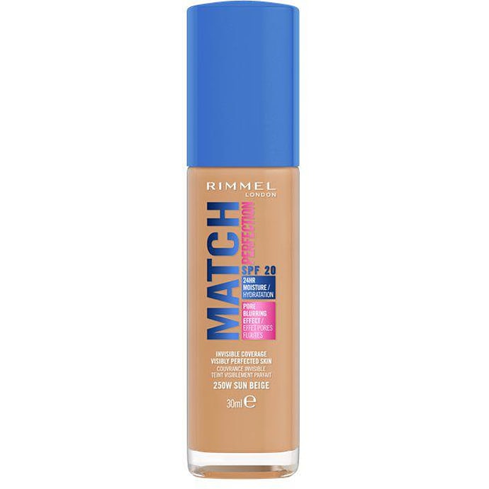 Foundation 250W Sun Beige m. SPF20
