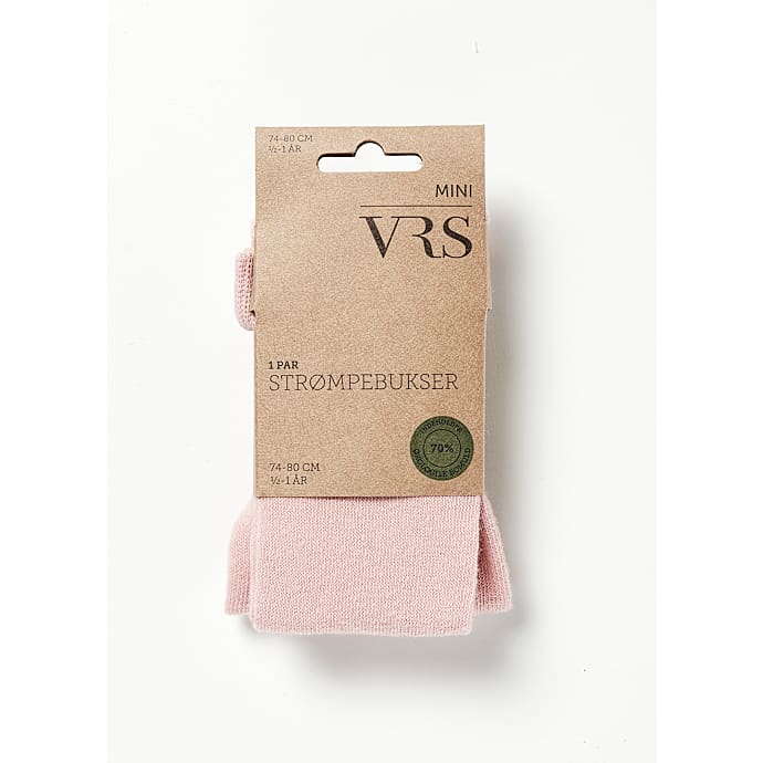 VRS Baby Strømpebukser Str. ½-1 År Rosa