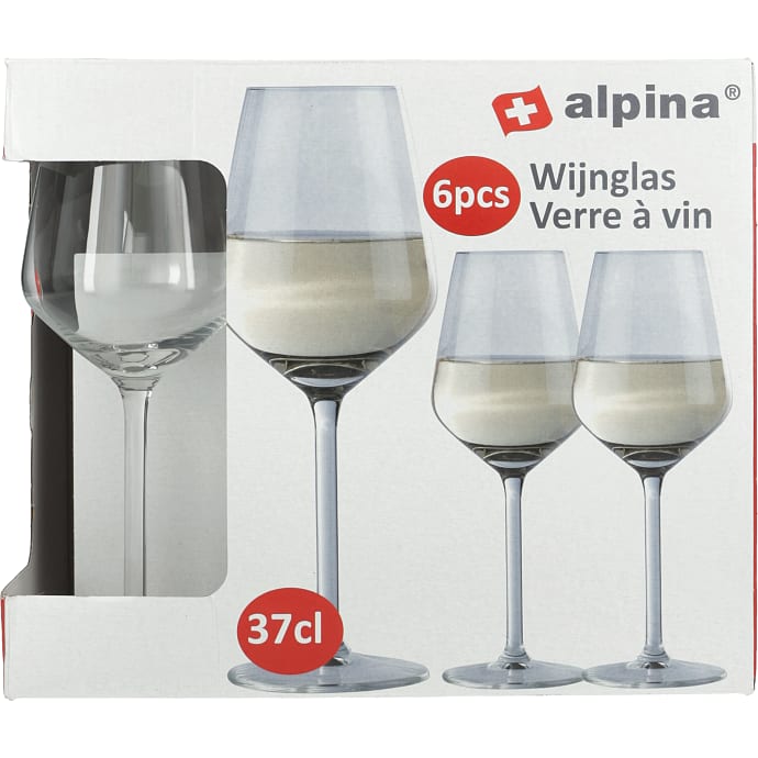Alpina Hvidvinsglas 6-pak