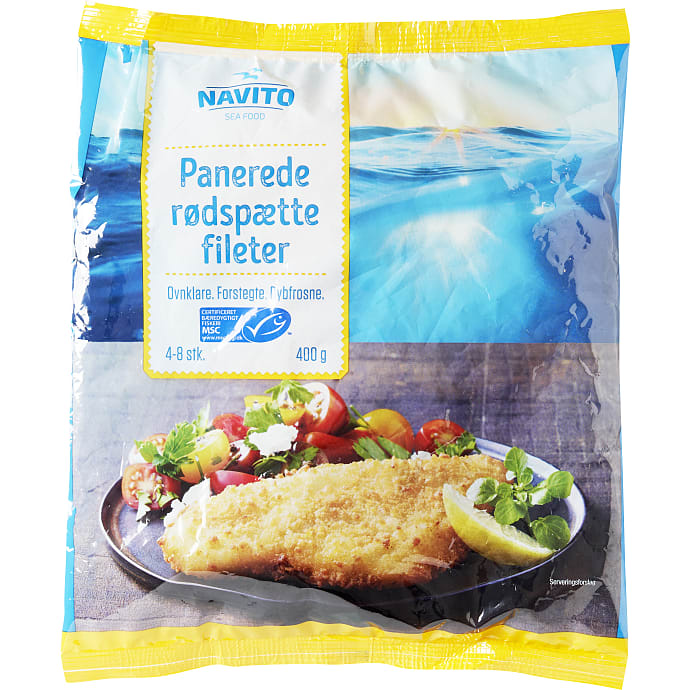Navito Panerede rødspættefileter 400 g