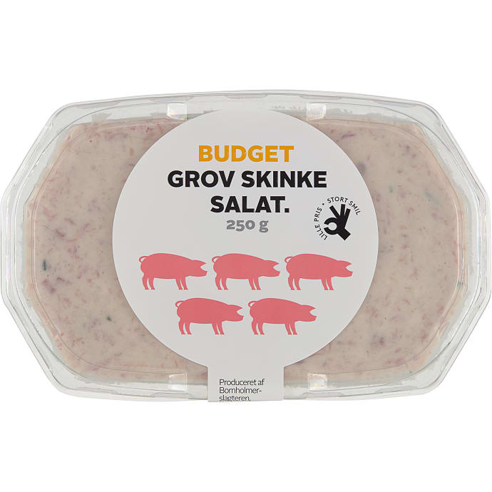 Budget Grov Skinkesalat