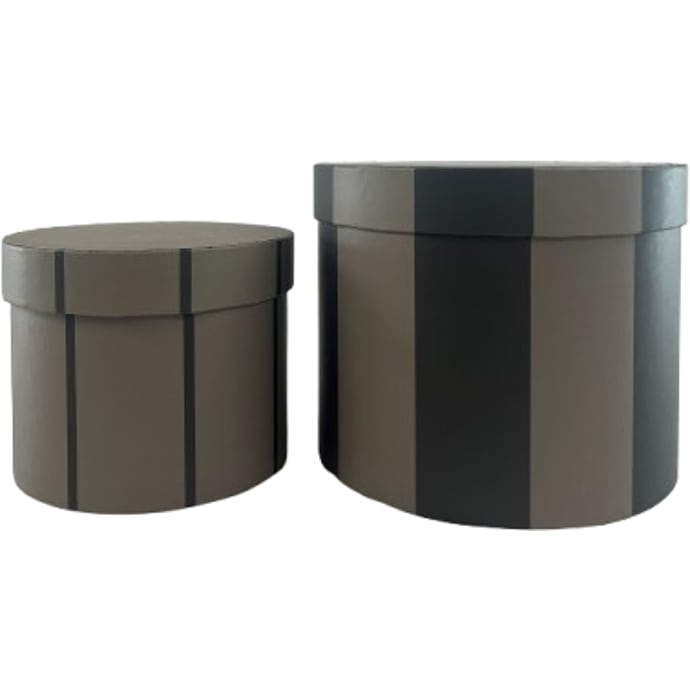 Salling Opbevaringskasser Sæt . Grå