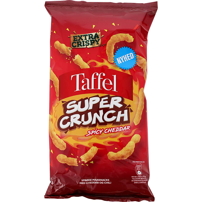 Majschips m. chili og cheddar
