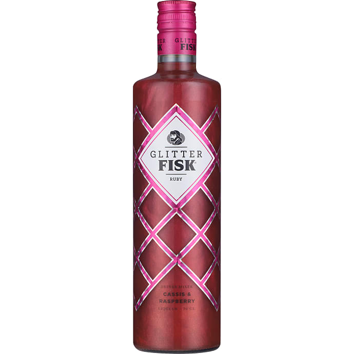 Fisk Glitter Fisk Ruby