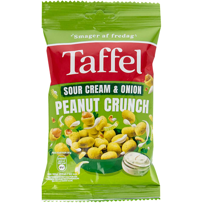 Peanuts m. sourcream & onion