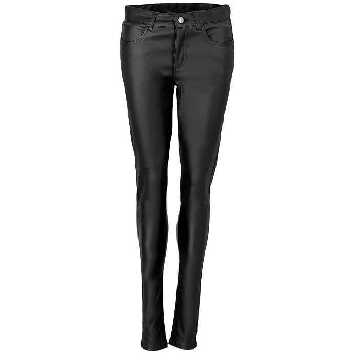 VRS Freja dame coatede jeans str. 46 - sort