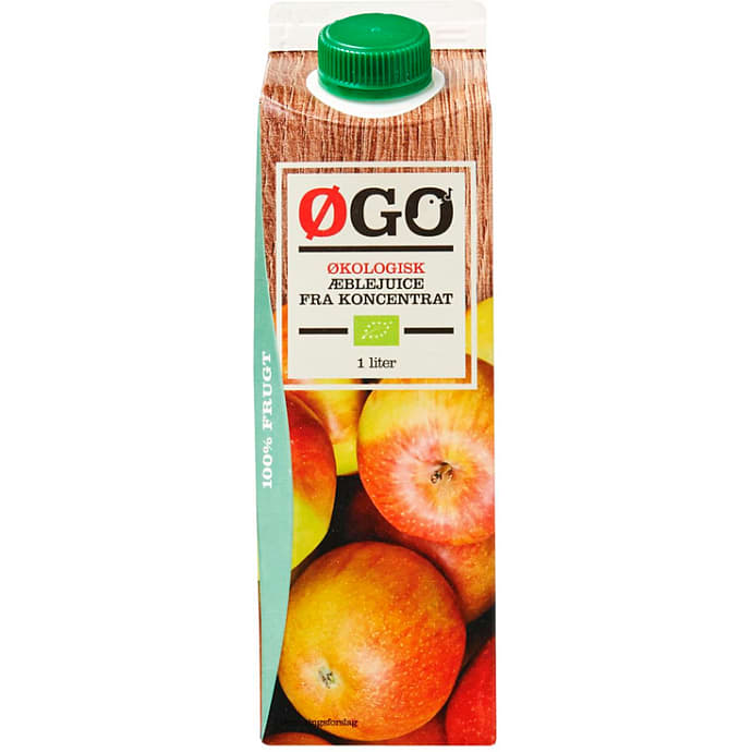 ØGO Æblejuice fra Koncentrat Øko