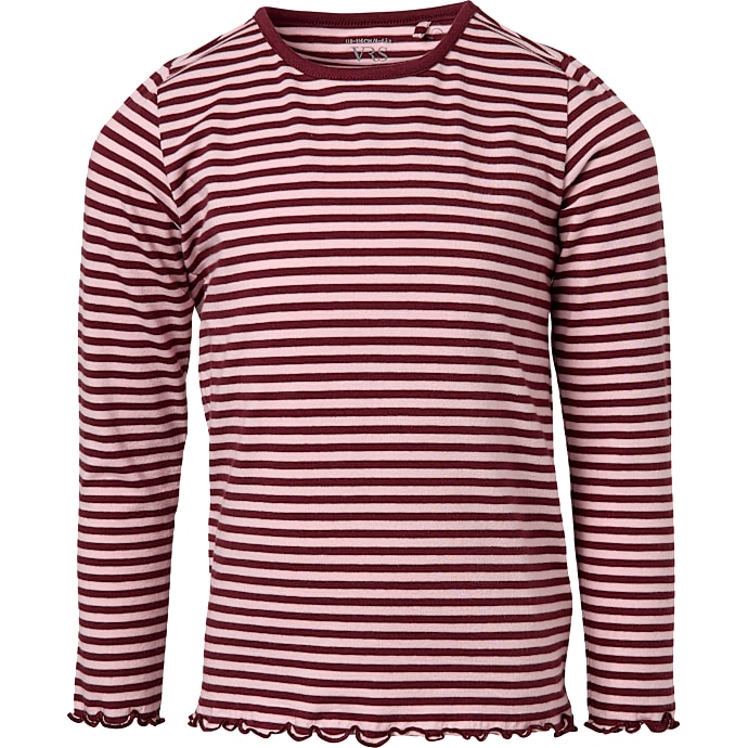 VRS Kids Basic Bluse str. 110/116 bordeaux 1 stk