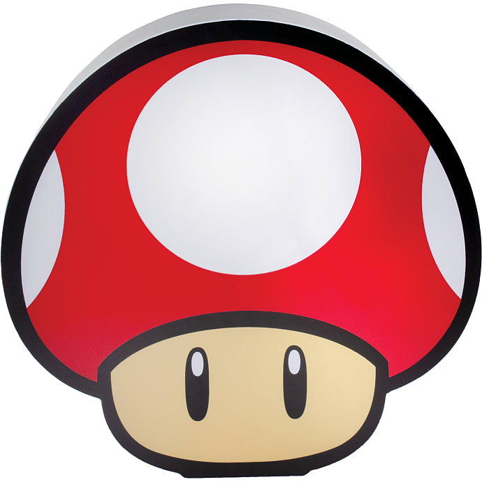 Paladone Super Mushroom lampe rød