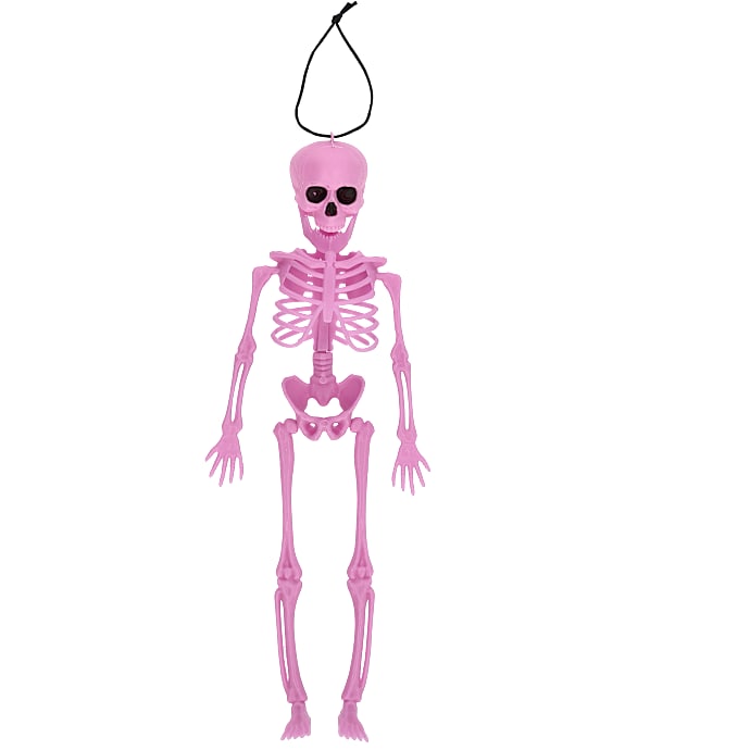 Halloween skelet - pink