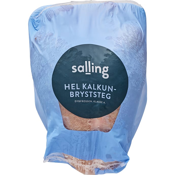 Kalkunbryststeg, frossen