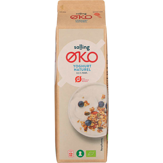 Salling ØKO Yoghurt naturel 0,5% fedt