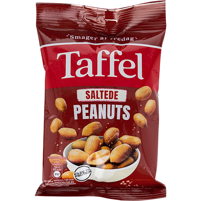 Taffel Ristede peanuts m. salt
