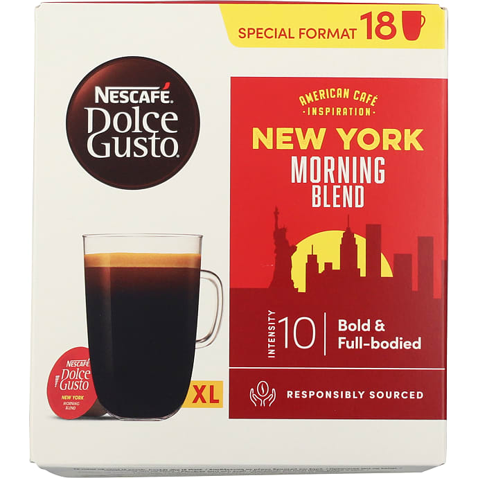Nescafé New York Morning Kaffekapsler 18 stk