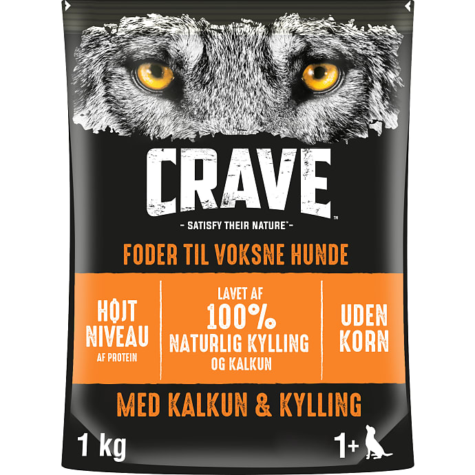 Tørfoder m. kalkun og kylling