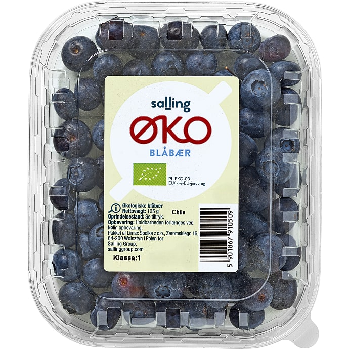 Salling ØKO Blåbær 125 g