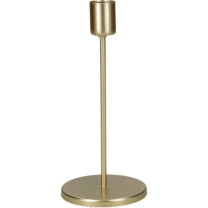 Lysestage Metal Guldfarvet