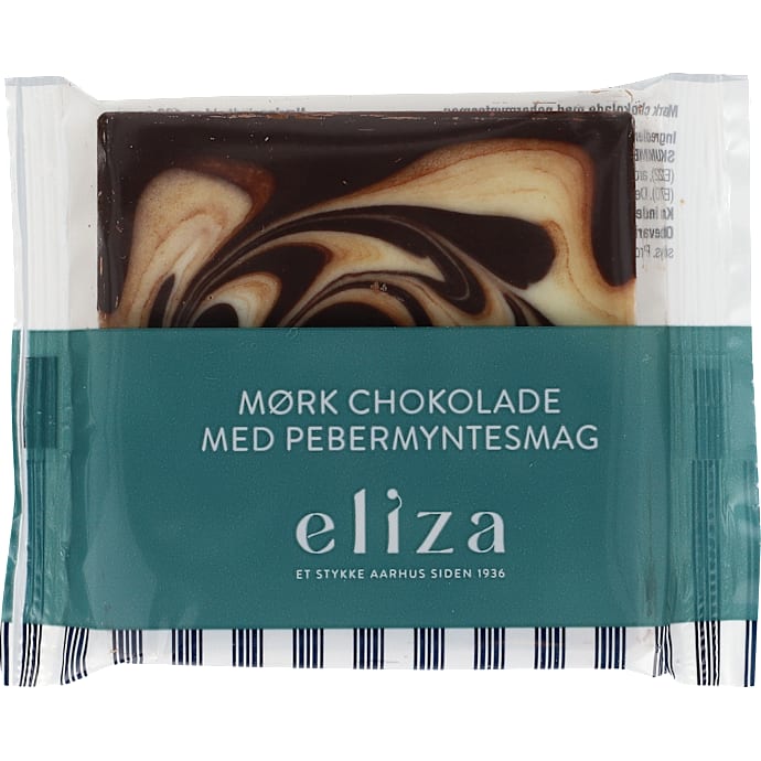 Mørk chokolade m. pebermynte 70% kakao