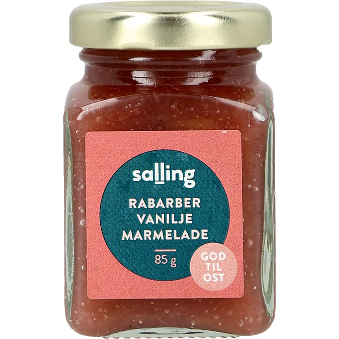 Rabarber- og vaniljemarmelade