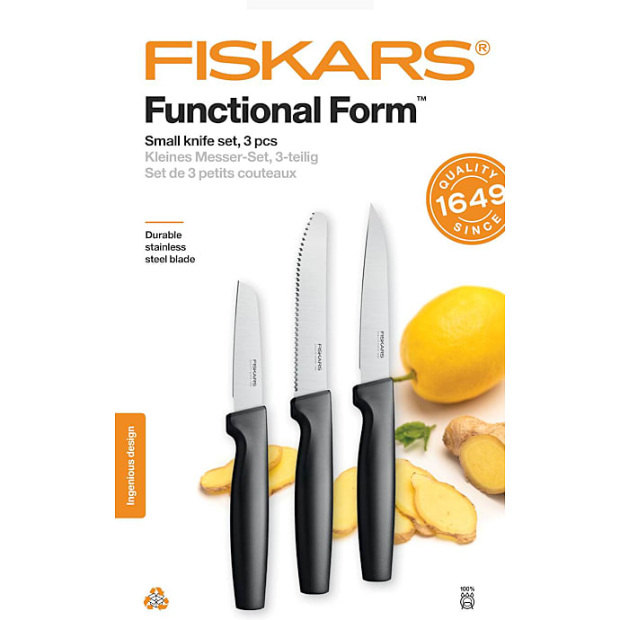 Fiskars Functional Form Urteknivsæt 3 dele