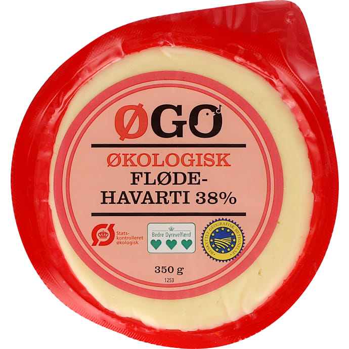 ØGO Havarti 60+ Økologisk