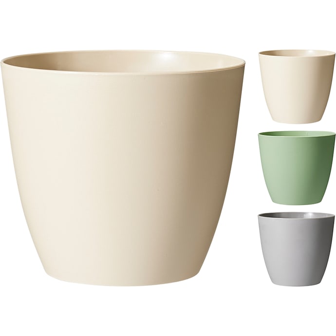 Potte H: 16 cm - flere varianter - assorteret