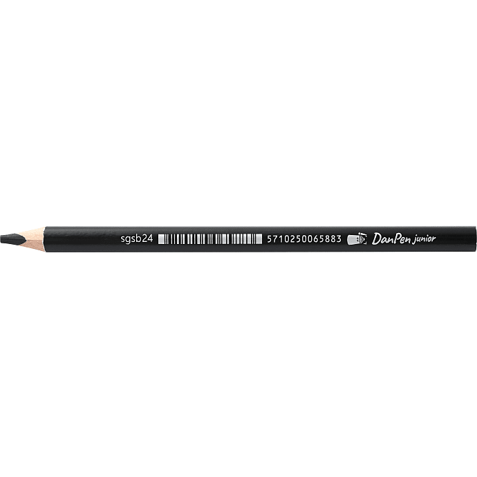 Danpen Junior Jumbo Farveblyant Sort
