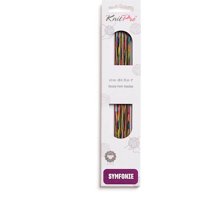 KnitPro Symfonie Strømpepinde 4 mm